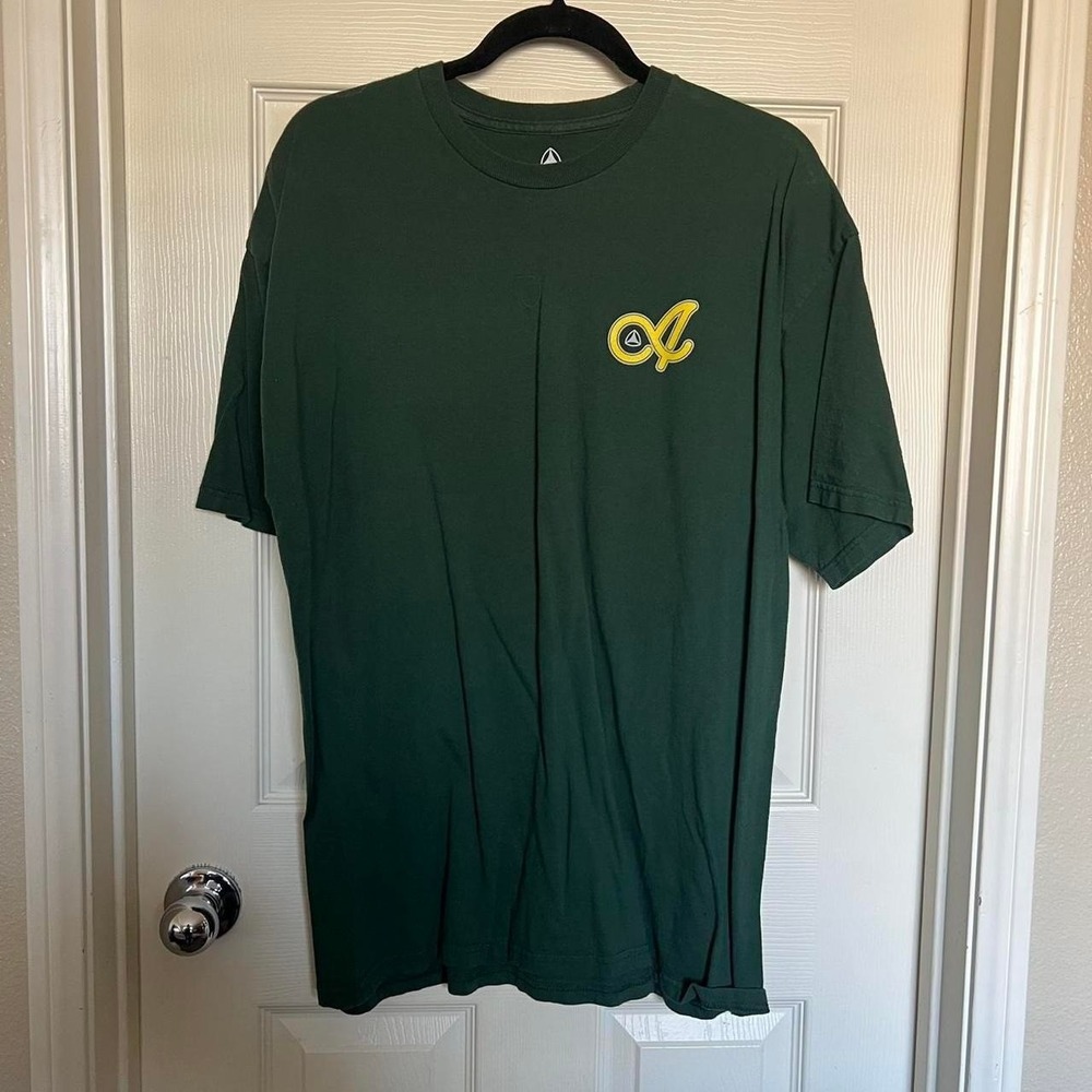 GREEN ACTIVE X-LARGE TEE